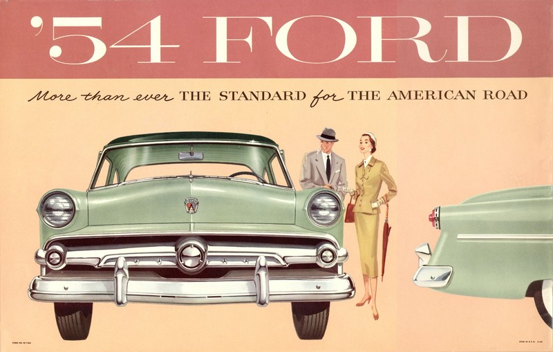 1954 Ford Brochure Page 7